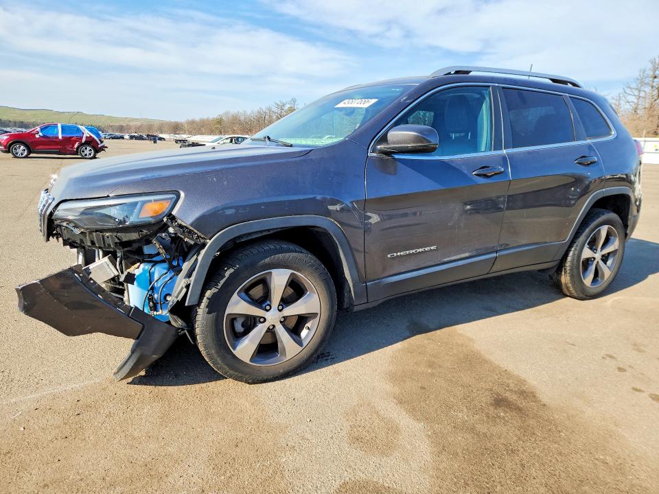 2019 Jeep Cherokee VIN 1C4PJMDX7KD491043 COPART salvage auction — FRONT END, Salvage Title, sold $3,000 on 2026-08-03 (photo 1)