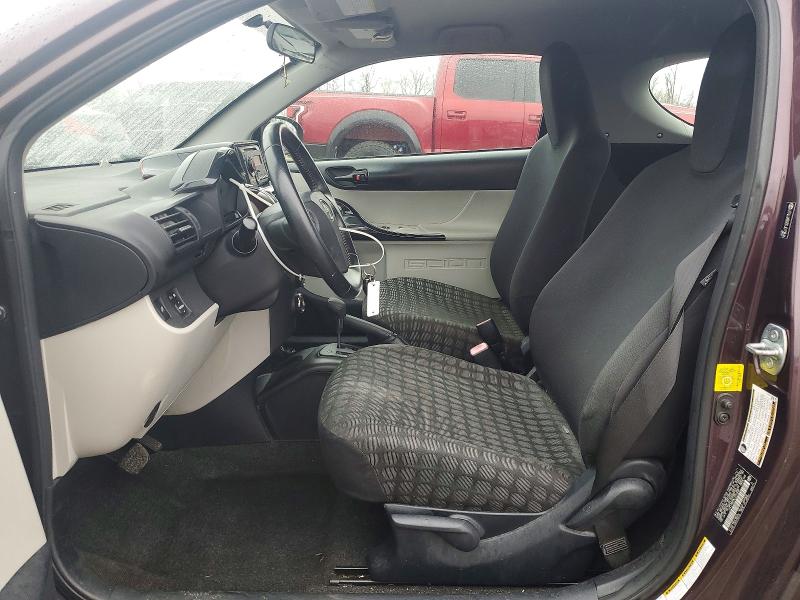 2012 Scion Iq VIN JTNJJXB03CJ010846 COPART salvage auction — FRONT END, Md - Cert Of Salvage > 75% Damage, sold $1,100 on 2026-07-14 (photo 7)