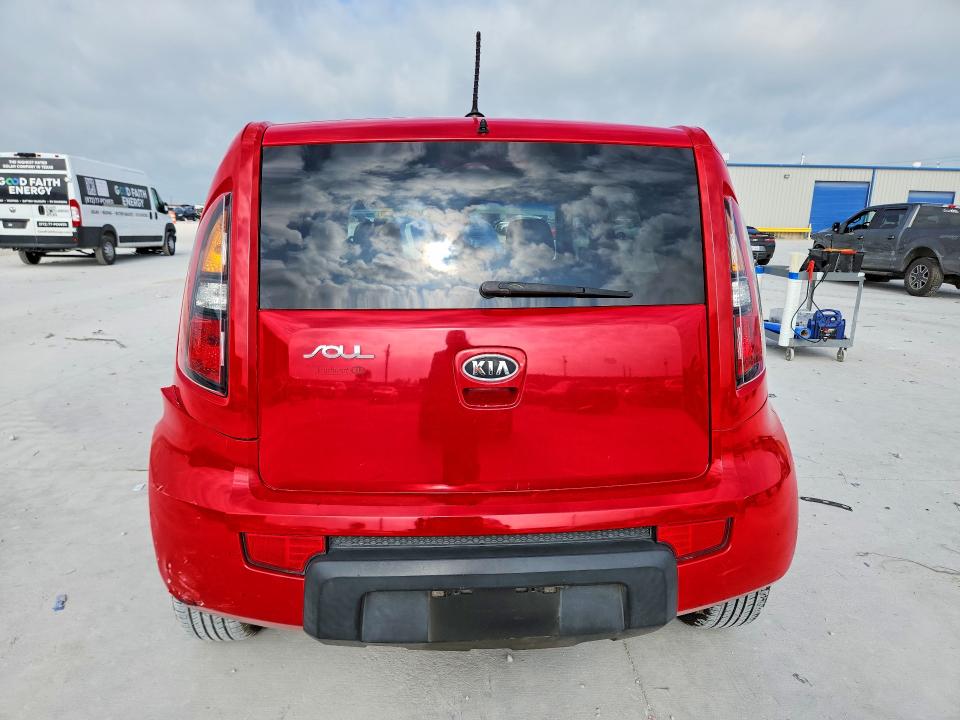 2010 Kia Soul VIN KNDJT2A26A7069758 COPART salvage auction — FRONT END, Tx - Salvage Vehicle Title, sold $275 on 2026-07-24 (photo 6)