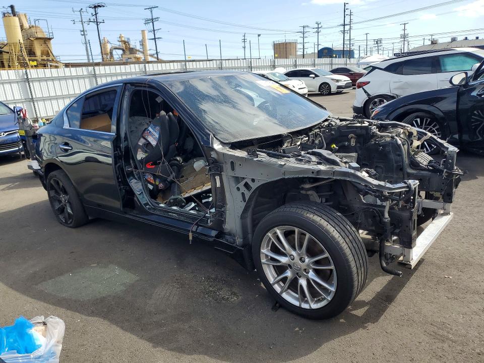 2018 Infiniti Q50 VIN JN1FV7APXJM640133 COPART salvage auction — VANDALISM, CA - SALVAGE CERTIFICATE, sold $625 on 2026-07-29 (photo 4)