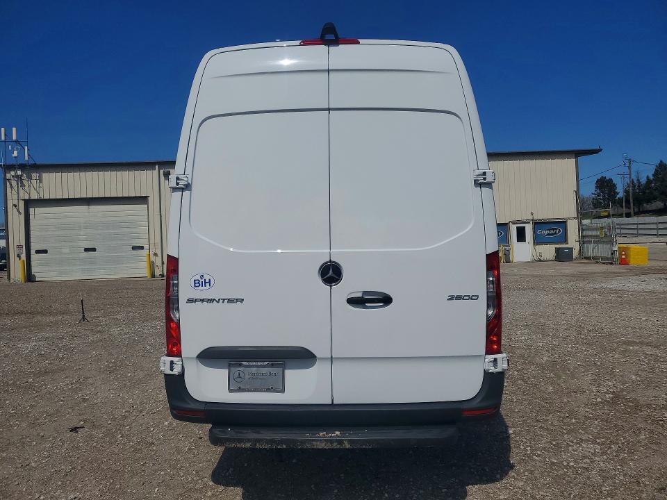 2024 Mercedes-benz Sprinter VIN W1Y4KDHY3RT187691 COPART salvage auction — FRONT END, Ia - Cert Of Title-Salvage Title, sold $25,500 on 2026-07-10 (photo 6)
