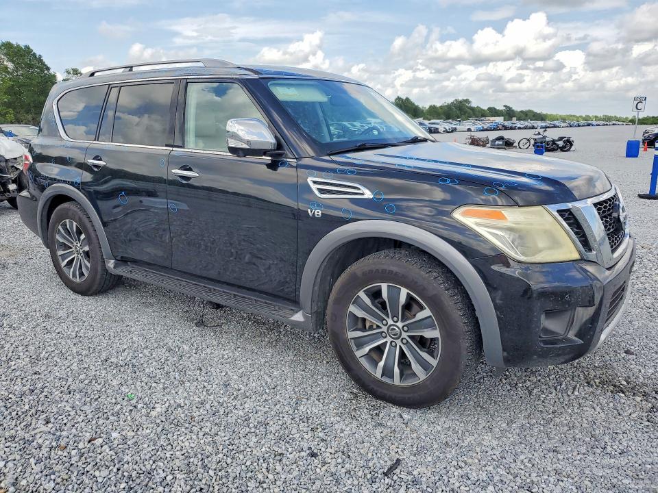 2018 Nissan Armada VIN JN8AY2ND8J9052577 COPART salvage auction — HAIL, Tx - Certificate Of Title, sold $5,000 on 2026-07-13 (photo 4)