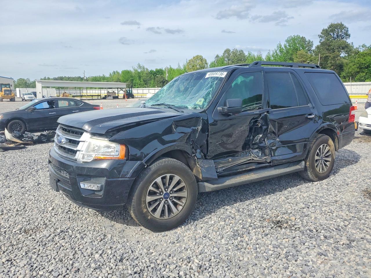 2015 Ford Expedition VIN 1FMJU1HT1FEF16114 COPART salvage auction — Front End, TN - SALVAGE CERTIFICATE, sold $925 on 2026-06-23 (photo 1)