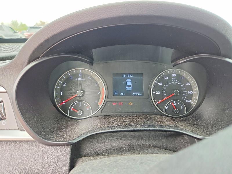 2019 Kia Optima VIN 5XXGT4L32KG291492 COPART salvage auction — BURN, Mi - Certificate Of Title, sold $1,100 on 2026-07-02 (photo 9)