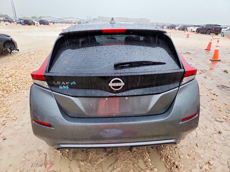 2023 Nissan Leaf VIN 1N4AZ1BV1PC558107 COPART salvage auction — Front End, TX - CERTIFICATE OF TITLE, sold $800 on 2026-05-07 (photo 6)