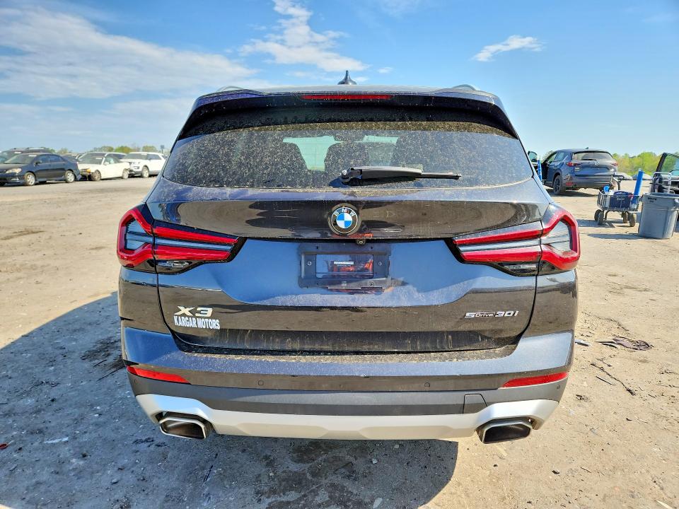 2022 BMW X3 VIN 5UX43DP03N9L74996 COPART salvage auction — SIDE, Va - Cert Of Title - Salvage, sold $9,900 on 2026-07-08 (photo 6)