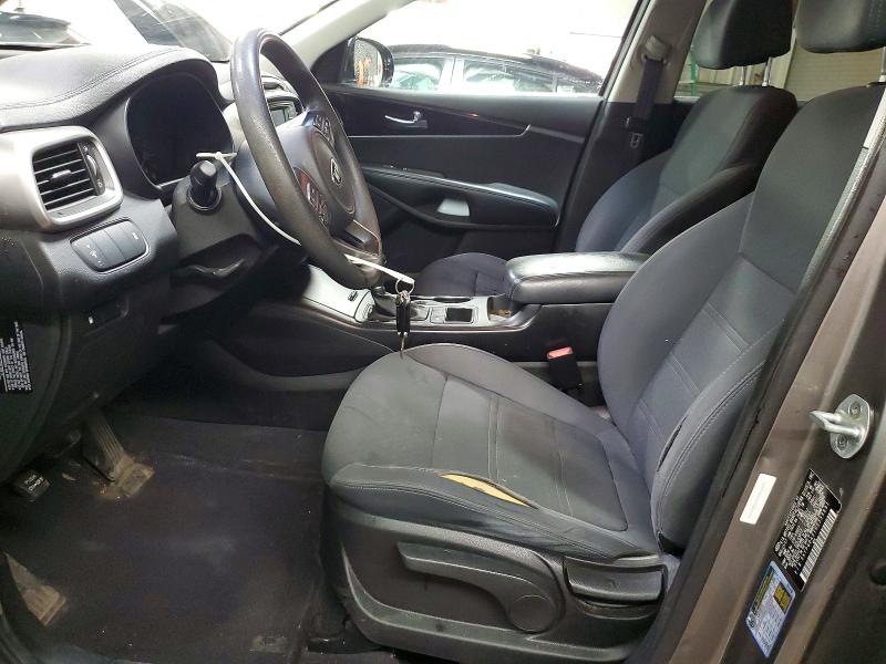 2017 Kia Sorento VIN 5XYPGDA51HG333891 COPART salvage auction — FRONT END, Il - Salvage Certificate, sold $2,450 on 2026-07-07 (photo 7)