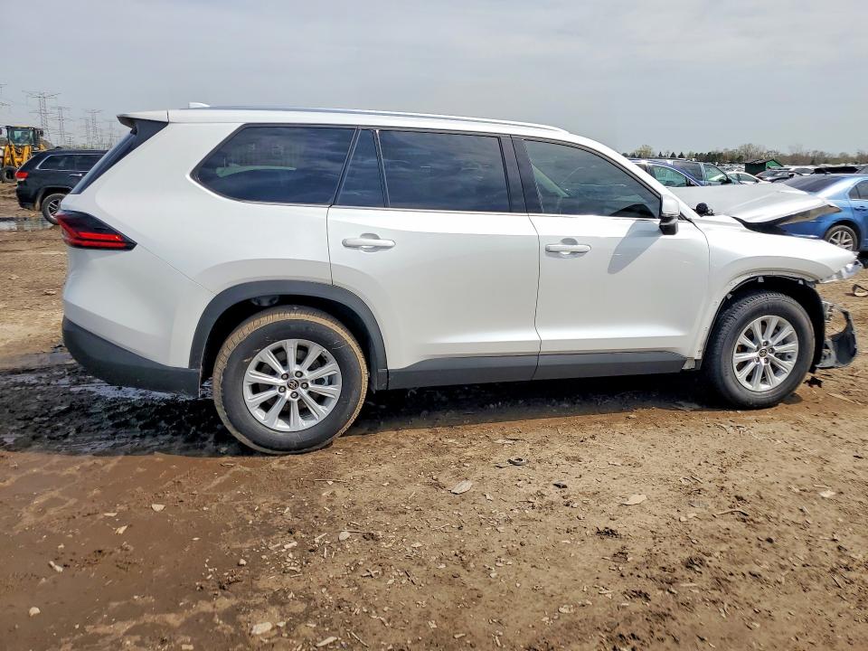 2026 Toyota Highlander VIN 5TDACAB55TS069942 COPART salvage auction — FRONT END, Il - Salvage Certificate, sold $17,100 on 2026-07-09 (photo 3)