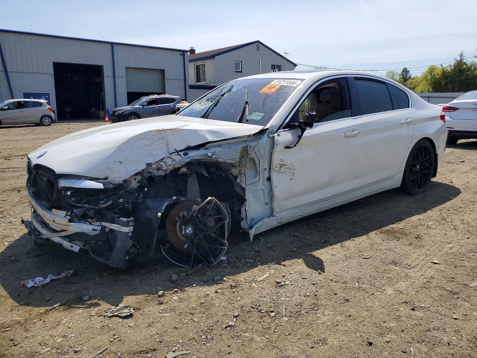 2018 BMW 5er VIN WBAJA5C56JWA36912 COPART salvage auction — FRONT END, Nj - Certificate Of Title, sold $4,150 on 2026-07-13 (photo 1)
