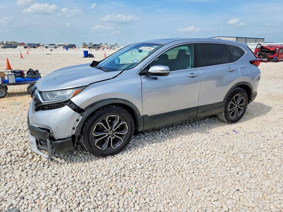 2020 Honda Cr-v VIN 5J6RW1H50LL013985 COPART salvage auction — FRONT END, Tx - Salvage Vehicle Title, sold $7,200 on 2026-07-02 (photo 1)