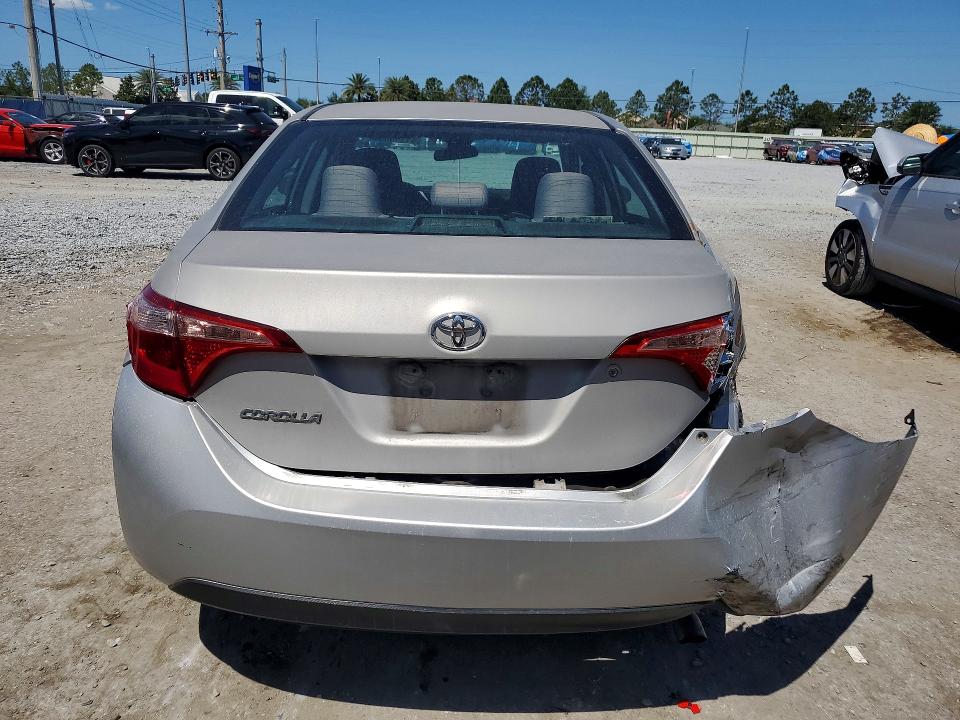 2017 Toyota Corolla VIN 5YFBURHE3HP570495 COPART salvage auction — REAR END, Fl - Cert Of Title Slvg Rebuildable, sold $2,500 on 2026-07-24 (photo 6)