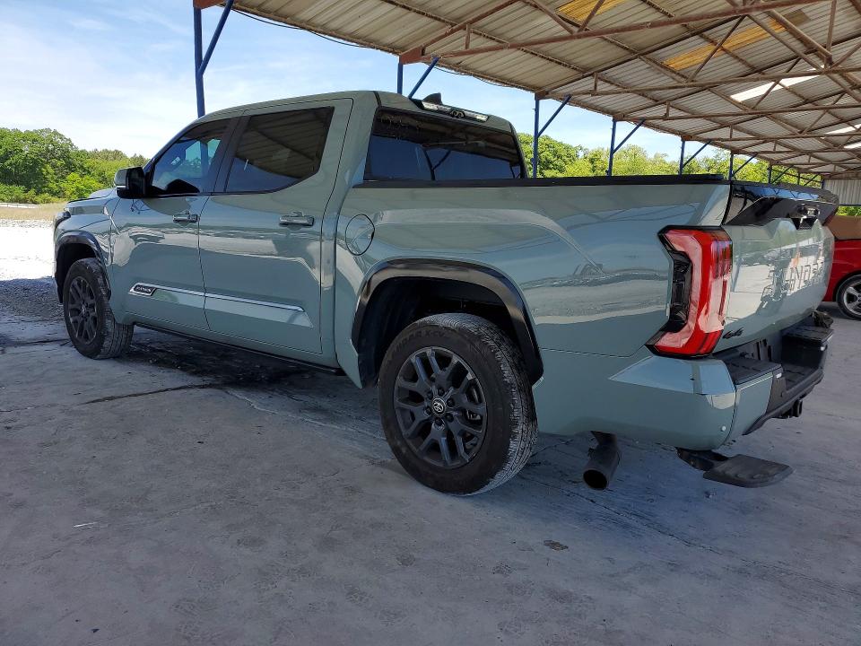 2025 Toyota Tundra VIN 5TFNA5DBXSX270343 COPART salvage auction — FRONT END, Ga - Cert Of Title-Salvage, sold $30,000 on 2026-07-09 (photo 2)