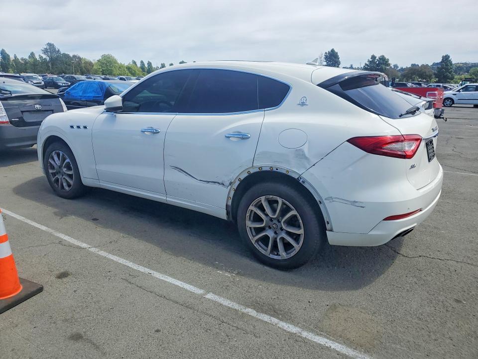 2020 Maserati Levante VIN ZN661YUA9LX344817 COPART salvage auction — REAR END, Ca - Salvage Certificate, sold $8,900 on 2026-07-17 (photo 2)