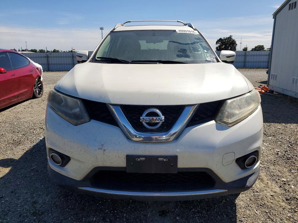 2016 Nissan Rogue VIN 5N1AT2MT0GC886918 COPART salvage auction — MINOR DENT/SCRATCHES, Ca - Dis/Dlr/Exp Only Clean Title (P), sold $1,750 on 2026-07-09 (photo 5)
