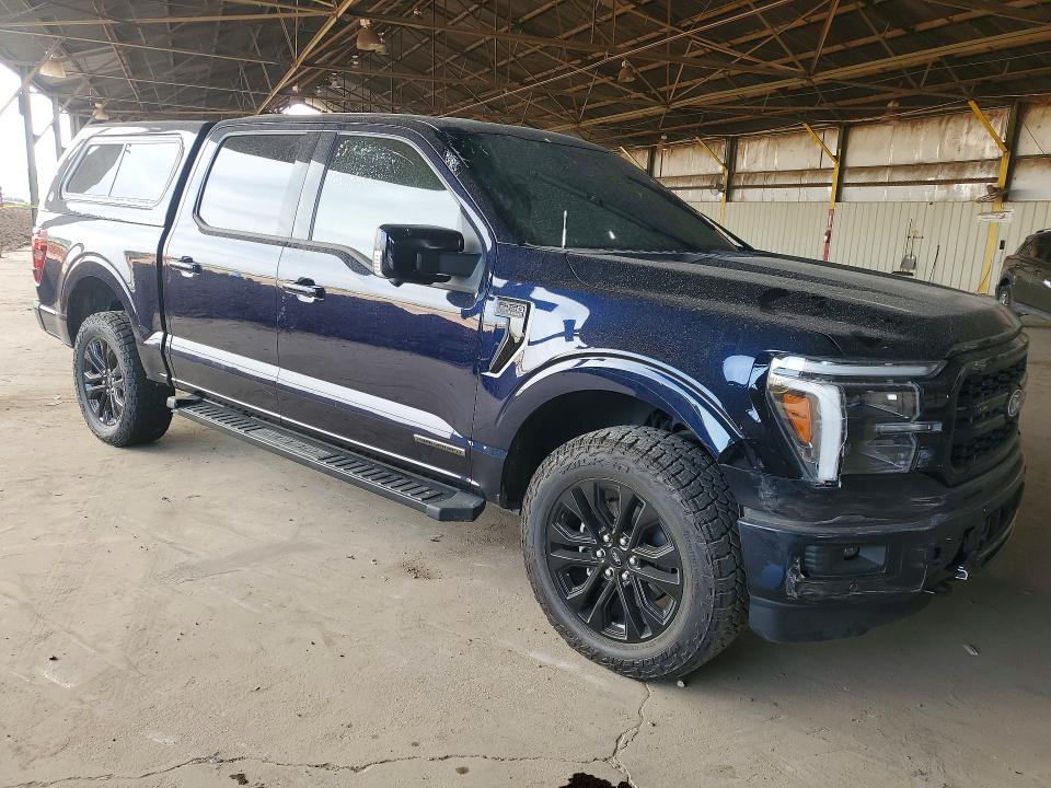 2025 Ford F-150 lightning VIN 1FTFW5LD0SFB04234 COPART salvage auction — INTERIOR BURN, Az - Cert Of Title - Salvage, sold $23,000 on 2026-07-27 (photo 4)
