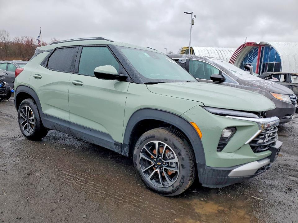 2025 Chevrolet Trailblazer VIN KL79MRSL5SB136054 COPART salvage auction — FRONT END, Ri - Certificate Of Title, sold $14,900 on 2026-07-27 (photo 4)