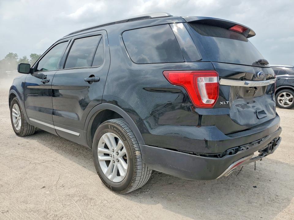 2017 Ford Explorer VIN 1FM5K7D86HGD63605 COPART salvage auction — REAR END, Tx - Salvage Vehicle Title, sold $3,500 on 2026-07-02 (photo 2)