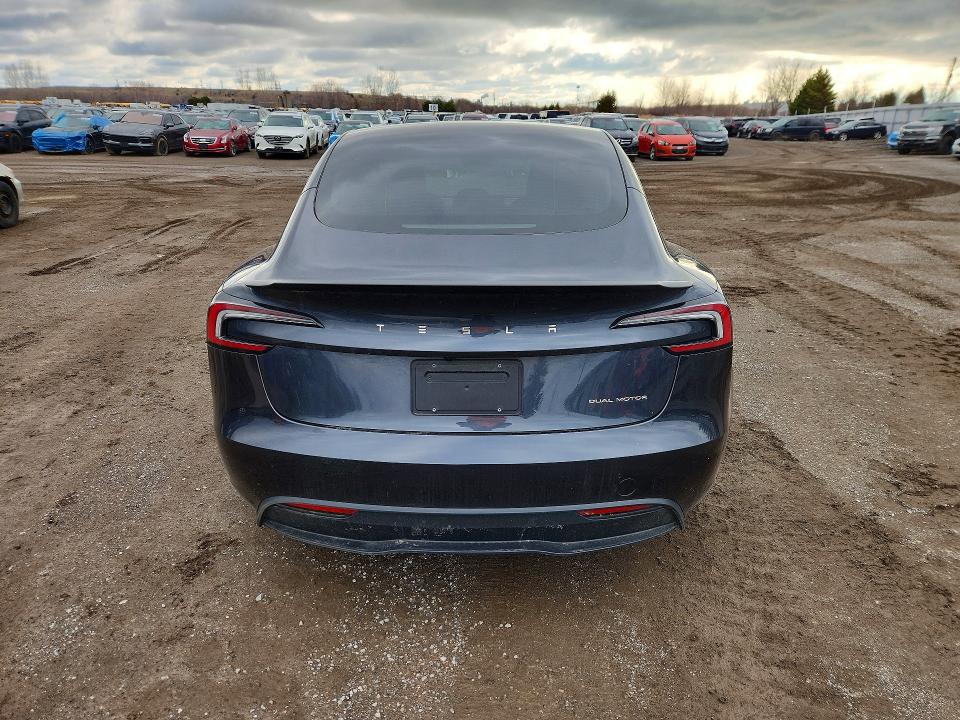2024 Tesla Model 3 VIN LRW3E7EB6RC086781 COPART salvage auction — UNDERCARRIAGE, On - Permit No Brand - Unfit, sold $10,700 on 2026-07-21 (photo 6)