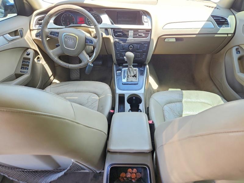 2011 Audi A4 VIN WAUAFAFL7BN031744 COPART salvage auction — FRONT END, Ca - Dis/Dlr/Exp Only Clean Title, sold $275 on 2026-07-09 (photo 8)