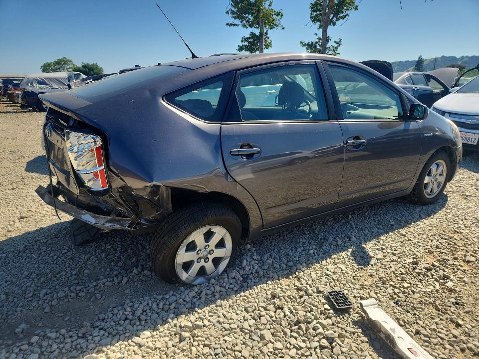2006 Toyota Prius VIN JTDKB20UX63178524 COPART salvage auction — REAR END, CA - SALVAGE CERTIFICATE, sold $1,100 on 2026-07-14 (photo 3)