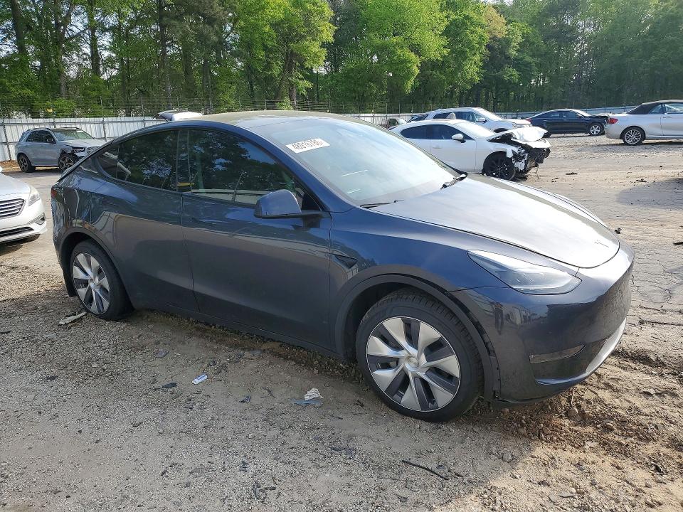 2024 Tesla Model y VIN 7SAYGDEE6RA263022 COPART salvage auction — REAR END, Ga - Cert Of Title-Salvage, sold $450 on 2026-07-31 (photo 4)