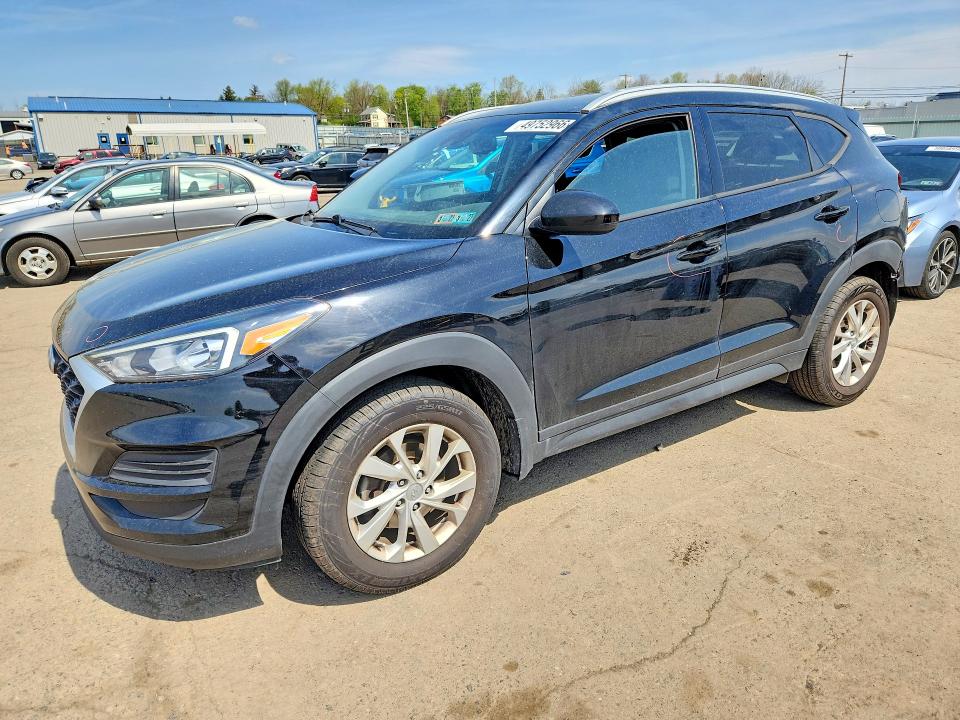 2020 Hyundai Tucson VIN KM8J3CA44LU270386 COPART salvage auction — REAR END, Salvage Title, sold $175 on 2026-07-21 (photo 1)