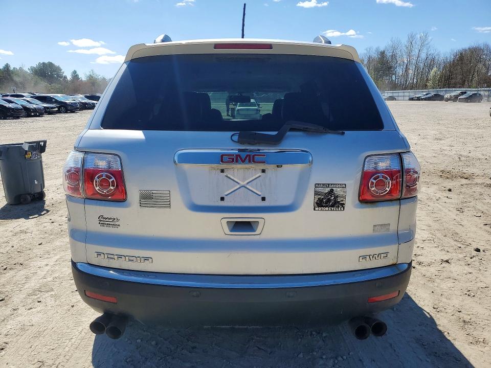 2012 Gmc Acadia VIN 1GKKVRED9CJ321547 COPART salvage auction — UNDERCARRIAGE, Ma - Cert Of Title-Reconstrctd Coll, sold $725 on 2026-07-02 (photo 6)