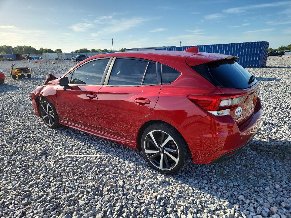 2023 Subaru Impreza VIN 4S3GTAL66P3720715 COPART salvage auction — FRONT END, Fl - Certificate Of Destruction, sold $6,000 on 2026-07-08 (photo 2)