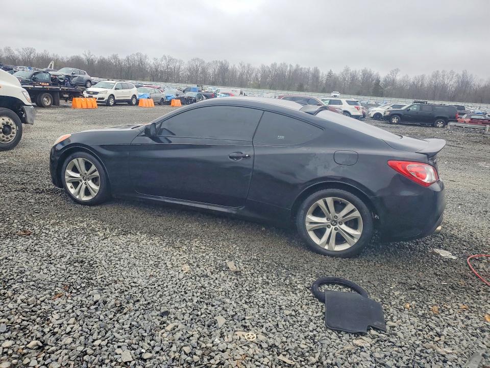 2010 Hyundai Genesis coupe VIN KMHHT6KD0AU028657 COPART salvage auction — SIDE, Nj - Cert Of Title-Salvage, sold $1,100 on 2026-07-31 (photo 2)