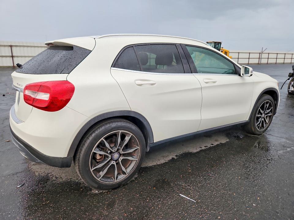 2015 Mercedes-benz Gla-klasse VIN WDCTG4GB6FJ079713 COPART salvage auction — FRONT END, Ca - Salvage Certificate, sold $1,950 on 2026-07-09 (photo 3)