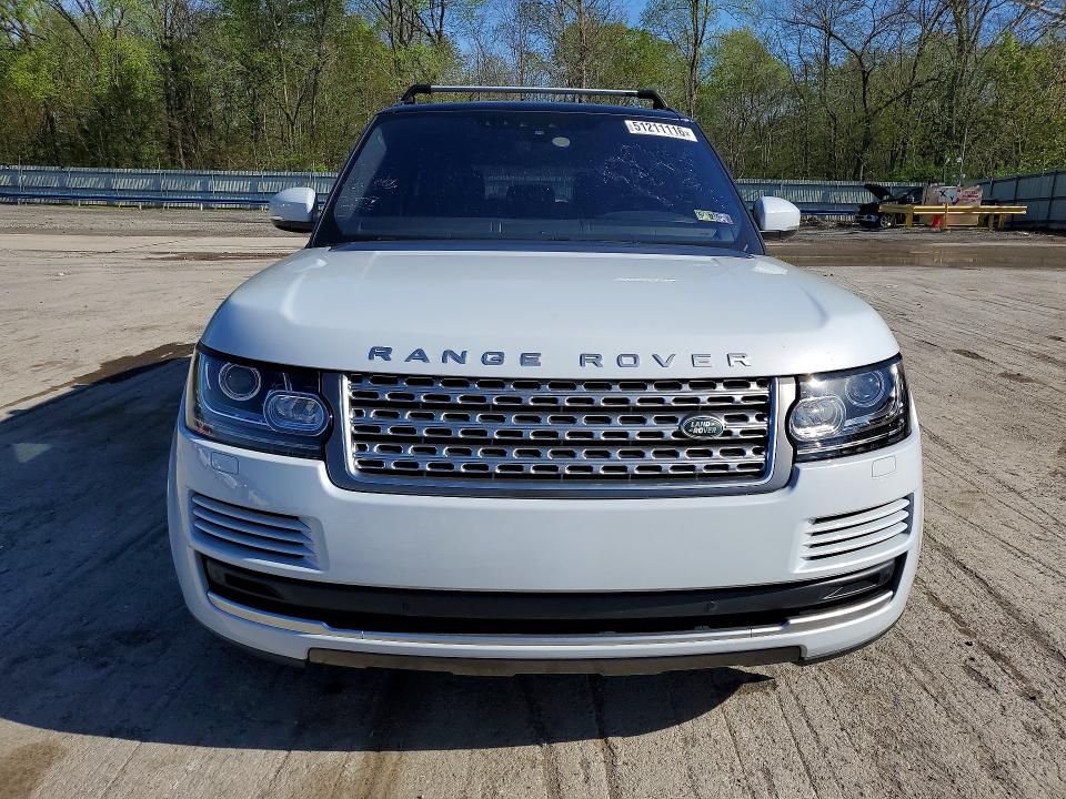 2017 Land rover RANGE ROVER VIN SALGS2FV2HA374051 COPART salvage auction — MINOR DENT/SCRATCHES, Pa - Cert Of Title, sold $11,200 on 2026-07-08 (photo 5)