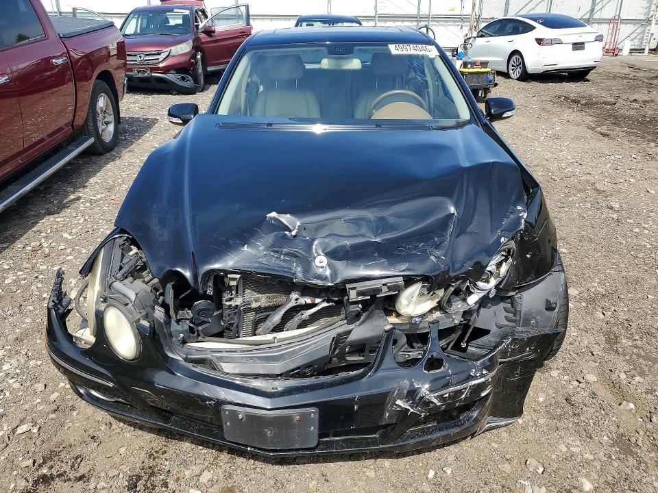 2007 Merz E350 VIN WDBUF56X07B016925 COPART salvage auction — FRONT END, MD - CERT OF SALVAGE > 75% DAMAGE, sold $250 on 2026-07-27 (photo 5)