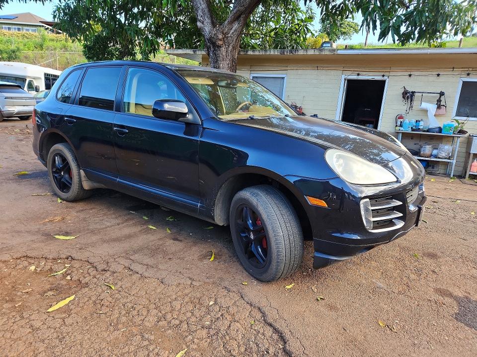 2009 Porsche Cayenne VIN WP1AA29P29LA05501 COPART salvage auction — WATER/FLOOD, Hi - Certificate Of Salvage, sold $50 on 2026-07-20 (photo 4)
