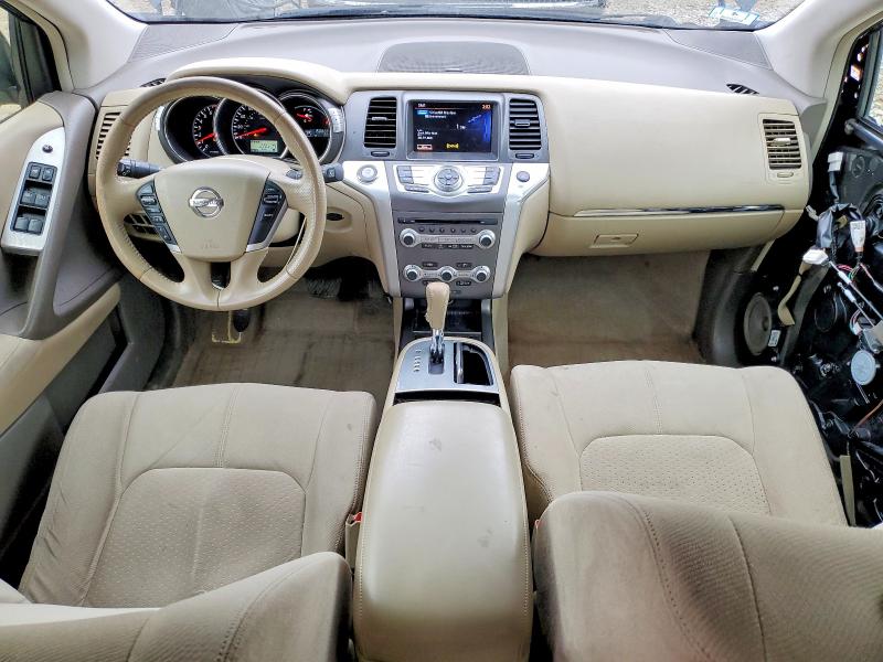 2013 Nissan Murano VIN JN8AZ1MW2DW314626 COPART salvage auction — FRONT END, Ma - Cert Of Title-Reconstrctd Coll, sold $375 on 2026-07-29 (photo 8)