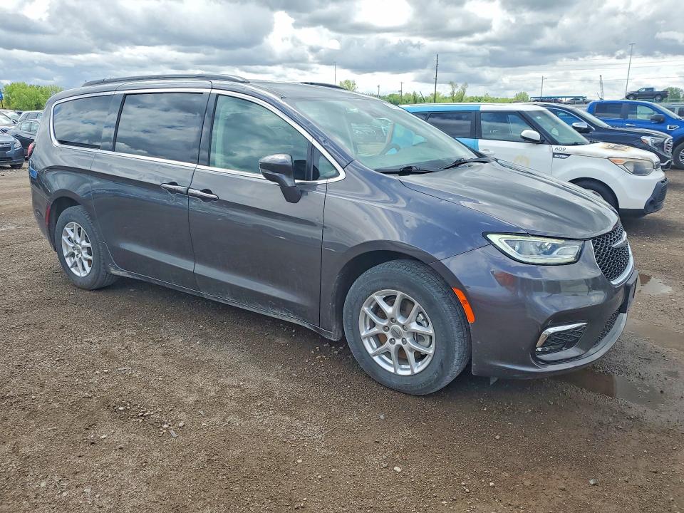 2022 Chrysler Pacifica VIN 2C4RC1BGXNR100151 COPART salvage auction — HAIL, Ia - Cert Of Title-Salvage Title, sold $5,700 on 2026-07-24 (photo 4)