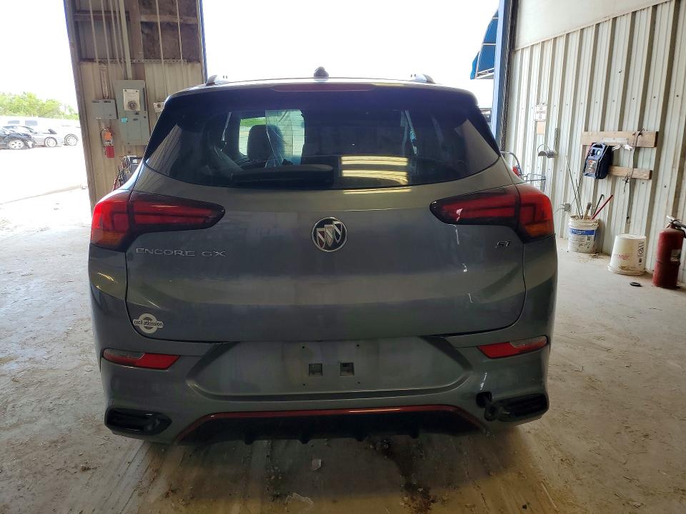 2022 Buick Encore VIN KL4MMDSL1NB063005 COPART salvage auction — FRONT END, Tx - Salvage Vehicle Title, sold $2,750 on 2026-07-06 (photo 6)