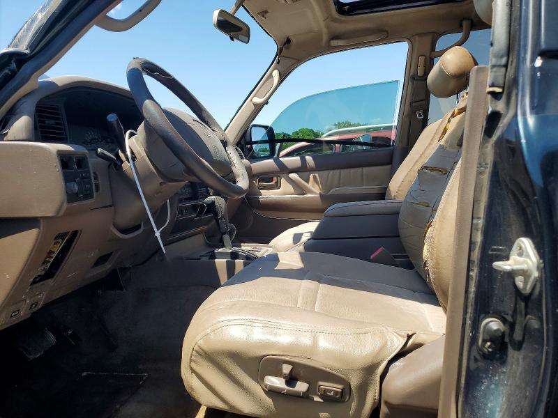 1997 Toyota Land cruiser VIN JT3HJ85J2V0178732 COPART salvage auction — ROLLOVER, Al - Cert Of Title-Salvage Title, sold $3,550 on 2026-07-07 (photo 7)