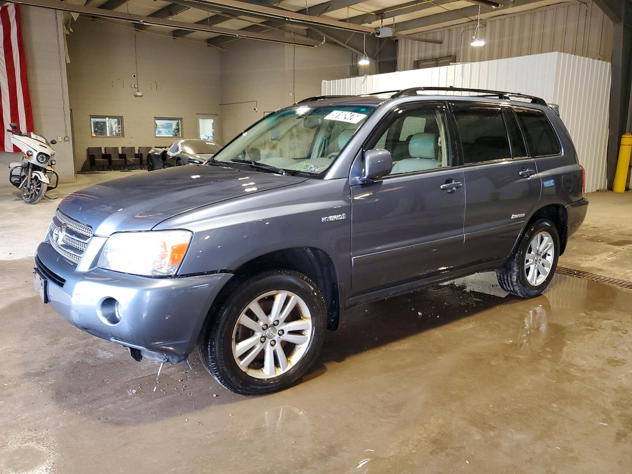 2006 Toyota Highlander Hybrid VIN JTEEW21A460020621 COPART salvage auction — Front End, PA - CERT OF TITLE, sold $400 on 2026-07-09 (photo 1)