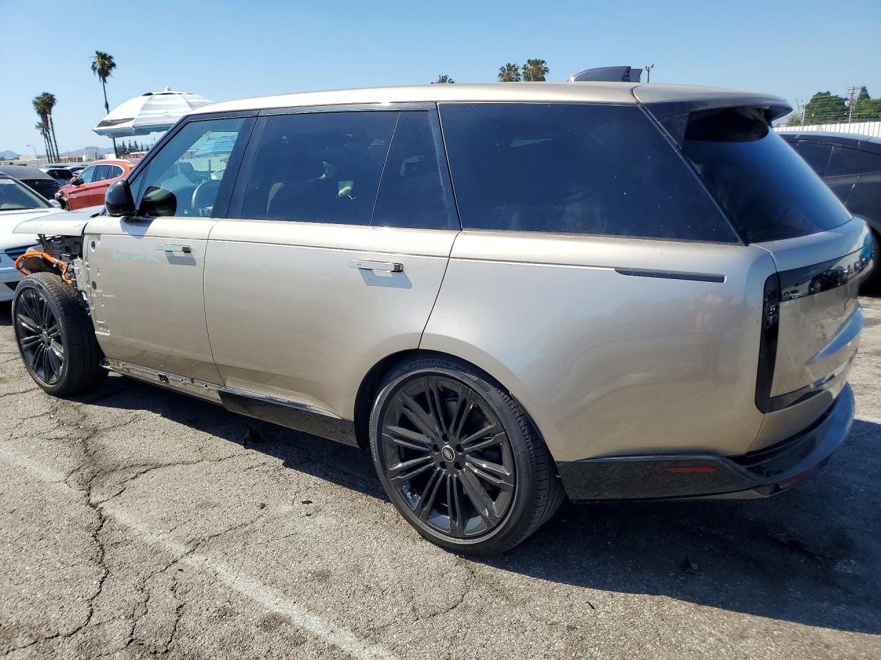 2025 Land Rover Range Rover VIN SALKPBE91SA312924 COPART salvage auction — Front End, CA - SALVAGE CERTIFICATE, sold $50,500 on 2026-07-10 (photo 2)