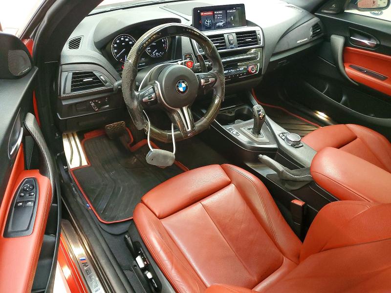 2017 BMW M240i VIN WBA2G1C52HV638893 COPART salvage auction — WATER/FLOOD, Tx - Salvage Title-Flood Damage, sold $12,400 on 2026-07-24 (photo 8)