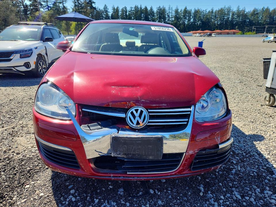 2006 Volkswagen Jetta VIN 3VWSF71K76M619925 COPART salvage auction — FRONT END, Wa - Bill Of Sale, sold $525 on 2026-07-02 (photo 5)