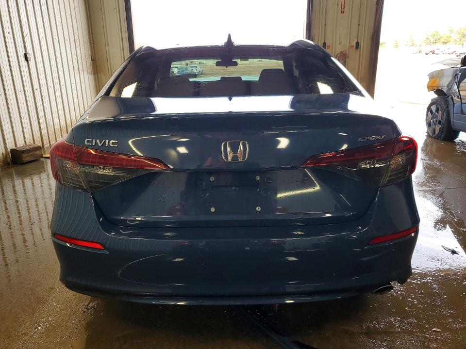 2025 Honda Civic VIN 2HGFE2F56SH506281 COPART salvage auction — FRONT END, Il - Salvage Certificate, sold $7,900 on 2026-07-28 (photo 6)