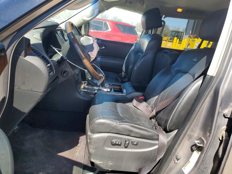 2013 Infiniti Qx56 VIN JN8AZ2NEXD9042496 COPART salvage auction — FRONT END, Mo - Salvage Certificate Of Title, sold $1,300 on 2026-07-28 (photo 7)