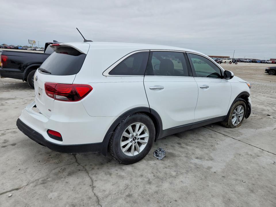 2020 Kia Sorento VIN 5XYPG4A32LG675129 COPART salvage auction — REAR END, Salvage Title, sold $1,350 on 2026-07-31 (photo 3)