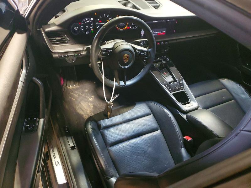 2020 Porsche 911 VIN WP0AB2A9XLS227857 COPART salvage auction — REAR END, De - Salvage Certificate, sold $27,000 on 2026-07-29 (photo 8)