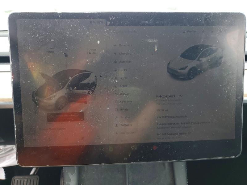 2023 Tesla VIN 7SAYGDEE3PA051854 COPART salvage auction — FRONT END, MD - CERT OF SALVAGE > 75% DAMAGE, sold $6,900 on 2026-07-27 (photo 9)