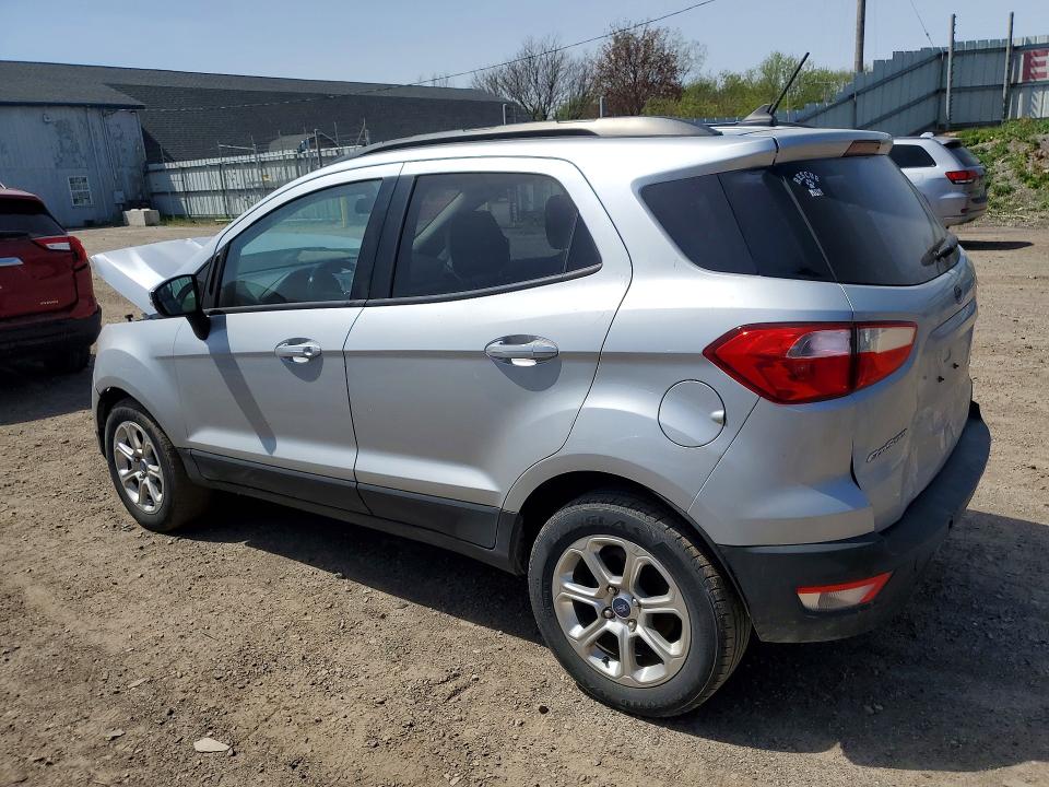 2021 Ford Ecosport VIN MAJ3S2GE7MC398323 COPART salvage auction — FRONT END, Mi - Scrap Certificate Of Title, sold $775 on 2026-07-29 (photo 2)