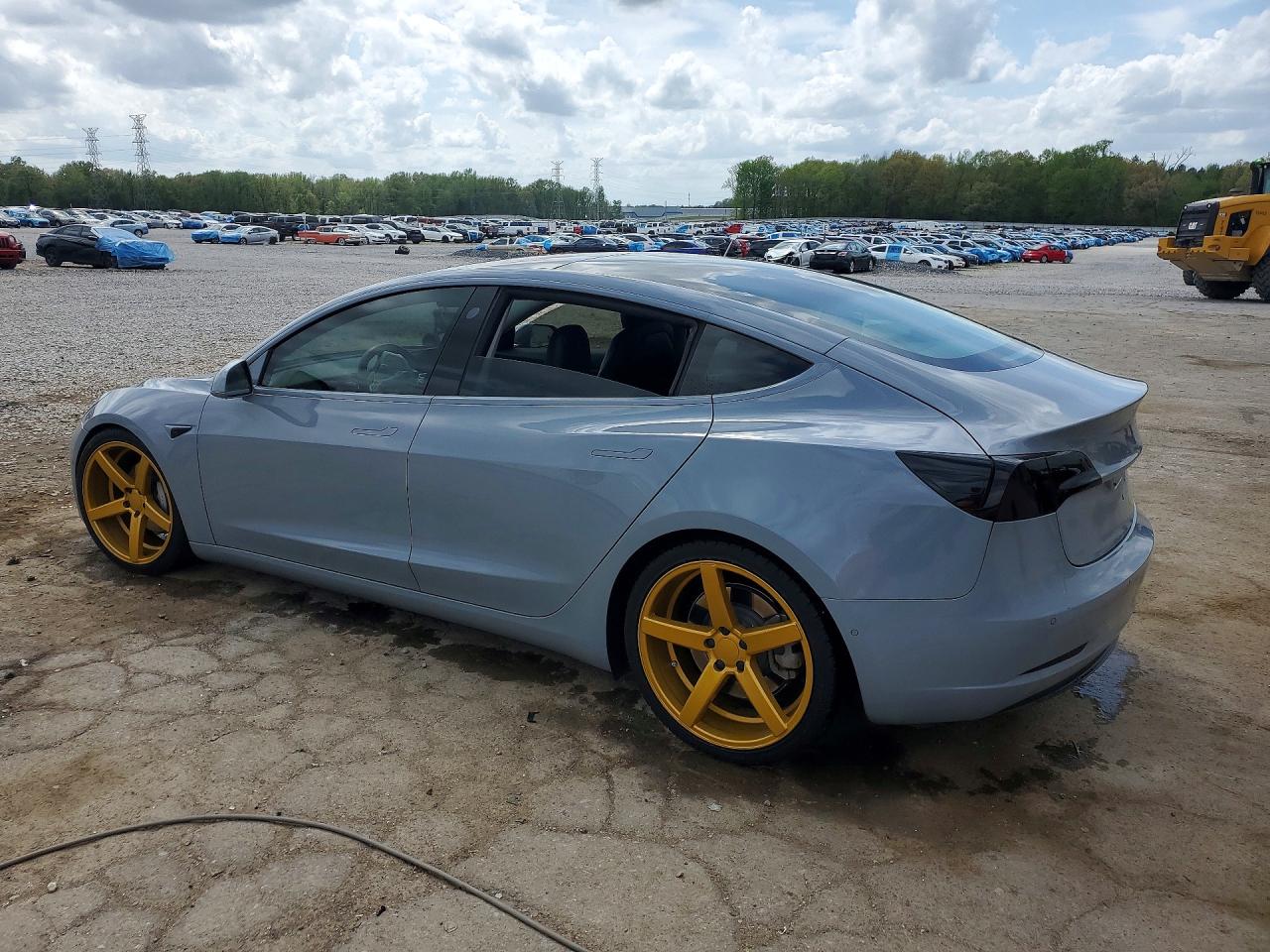 2019 Tesla Model 3 VIN 5YJ3E1EA3KF300528 COPART salvage auction — Front End, TN - SALVAGE CERTIFICATE, sold $3,550 on 2026-07-09 (photo 2)
