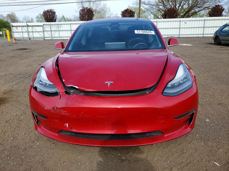 2018 Tesla Model 3 VIN 5YJ3E1EB1JF146151 COPART salvage auction — FRONT END, Salvage Title, sold $6,700 on 2026-07-14 (photo 5)
