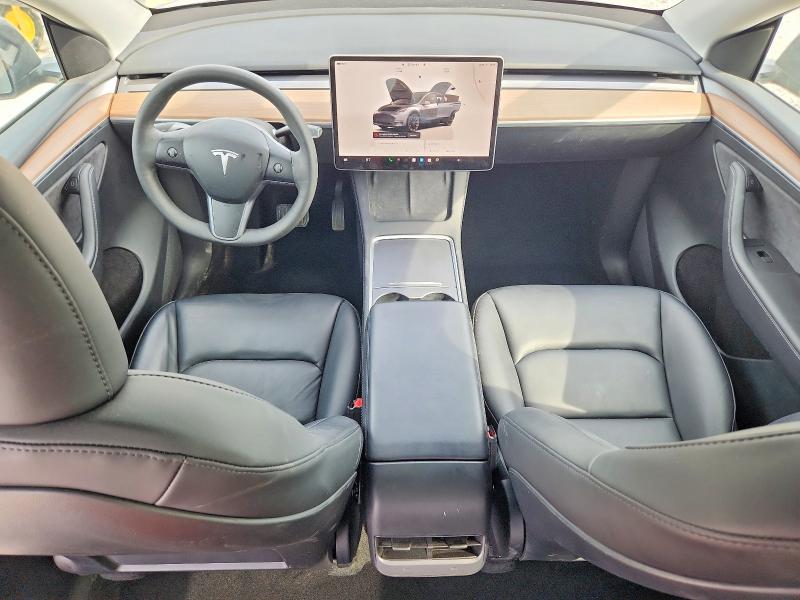 2023 Tesla Model y VIN 7SAYGDEE0PF695489 COPART salvage auction — FRONT END, MI, sold $13,800 on 2026-07-23 (photo 8)